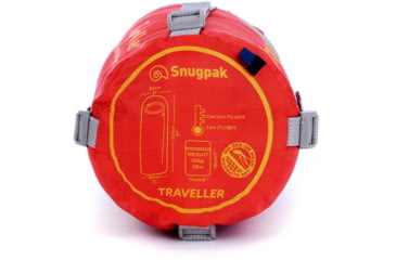 Image of SnugPak Travelpak Traveler Sleep Bag, Right, Petrol Blue, 98800