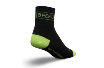 Image of Sockguy Beer30 Classic Blk/grn L/xl BEER30 L/XL