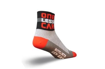 Image of Sockguy One Less Car Classic S/m ONE LESS CAR SM/MD