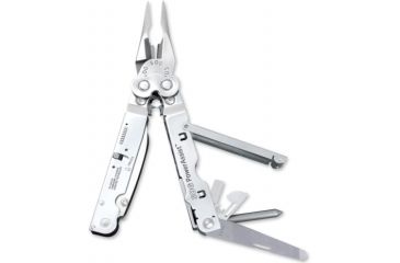 Image of SOG PowerAssist EOD Multiool w/ Nylon Sheath, 11ools Combined, Polished Finish, Satin S67N-CP