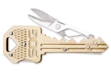 Image of SOG Specialty Knives &amp; Tools Key Scissors, Brass KEY202