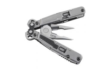 Image of SOG Specialty Knives &amp; Tools PowerGrab Molded Sheath Multi-Tool, Satin, PM1001-CP