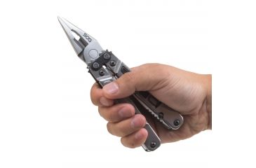 Image of SOG Specialty Knives &amp; Tools PowerGrab Molded Sheath Multi-Tool, Satin, PM1001-CP