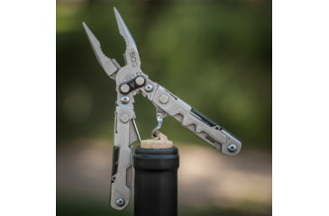 Image of SOG Specialty Knives &amp; Tools PowerLitre Multi-Tool, Stainless Steel Blade, Stone Wash Finish, Grey/Grey, SOG-PL1001-CP