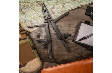 Image of SOG Specialty Knives &amp; Tools PowerLock EOD Multi-Tool w/ V-Cutter, Nylon Sheath, Black/Black, SOG-B63N-CP