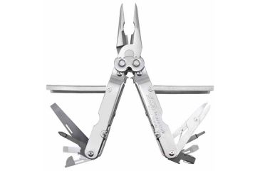 Image of SOG Specialty Knives &amp; Tools Powerlock Traveler Multi-Tool,Satin w/Sheath,Clam Pack SOGS61TR-CP
