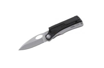 Image of SOG Specialty Knives &amp; Tools SL Low Profile Combo Knife, 2.4in. Blade, Small Fire Starter, Tweezers, Toothp 108519
