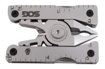 Image of SOG Specialty Knives &amp; Tools Sync I Traveler Detachable Multi - Tool with Belt Buckle, 11 Tools, 4.4in, Black, SN1002-CP