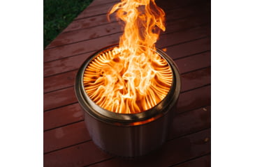 Image of Solo Stove Bonfire and Stand, Stainless Steel, Medium, ssbon-sd