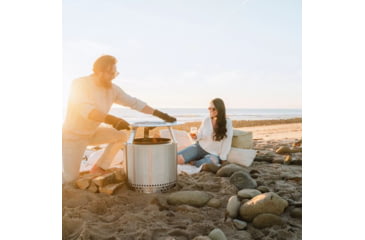 Image of Solo Stove Bonfire Heat Deflector, Stainless Steel, Medium, SSBON-DEFLECTOR