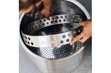 Image of Solo Stove Bonfire Key Bundle, Stainless Steel, Medium, sbon-sd+ shelter