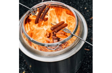 Image of Solo Stove Bonfire Shield, Stainless Steel, Medium, ssbon-sheild