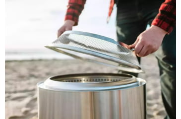 Image of Solo Stove Bonfire Shield, Stainless Steel, SSBON-SHIELD