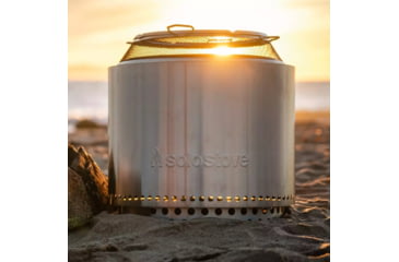 Image of Solo Stove Bonfire Shield, Stainless Steel, SSBON-SHIELD