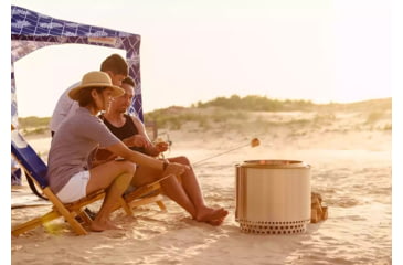 Image of Solo Stove Bonfire Stand, Stainless Steel, BON-STAND