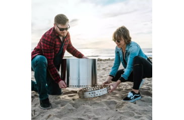 Image of Solo Stove Bonfire Stand, Stainless Steel, BON-STAND