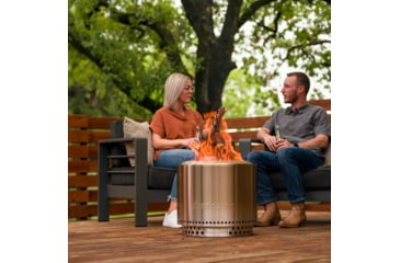 Image of Solo Stove Bonfire Stand, Stainless Steel, BON-STAND