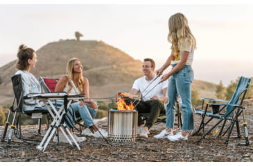 Image of Solo Stove Ranger, Shelter And Stand, Stainless Steel, SSRAN-SD-2.0+SHELTER