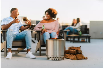 Image of Solo Stove Ranger, Shelter And Stand, Stainless Steel, SSRAN-SD-2.0+SHELTER