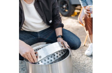 Image of Solo Stove Ranger and Stand, Stainless Steel, Small, ssran-sd