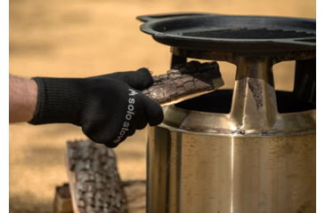 Image of Solo Stove Ranger Cast Iron Grill Cooking Bundle 2, Stainless Steel, Cast Iron Black, Medium, SSRAN-COOKING-BUNDLE