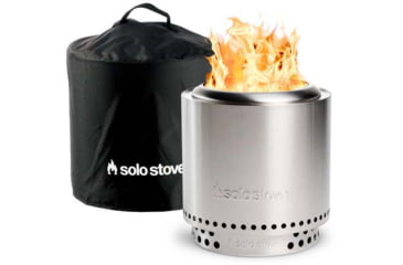 Image of Solo Stove Ranger, Shelter And Stand, Stainless Steel, SSRAN-SD-2.0+SHELTER