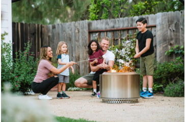 Image of Solo Stove Yukon, Shelter And Stand, Stainless Steel, SSYUK-SD-27-2.0+SHELTER