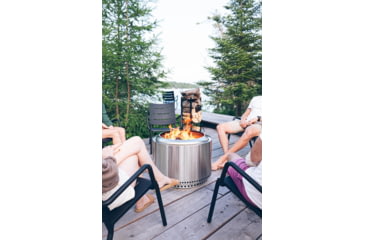 Image of Solo Stove Yukon, Shelter And Stand, Stainless Steel, SSYUK-SD-27-2.0+SHELTER