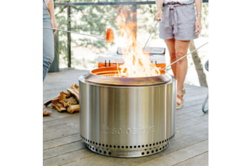 Image of Solo Stove Yukon and Stand, Stainless Steel, Large, ssyuk-sd-27