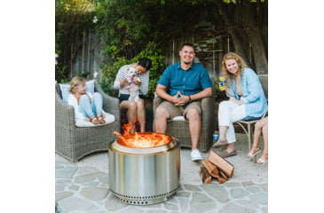 Image of Solo Stove Yukon and Stand, Stainless Steel, Large, ssyuk-sd-27