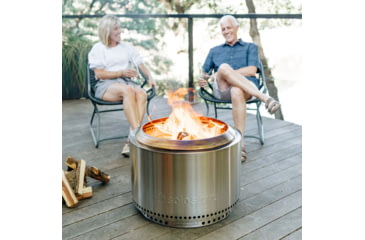 Image of Solo Stove Yukon and Stand, Stainless Steel, Large, ssyuk-sd-27