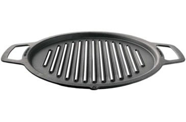 Image of Solo Stove Yukon Cast Iron Grill Cooking Bundle 2, Stainless Steel, Cast Iron Black, Medium, SSYUK-27-COOKING-BUNDLE