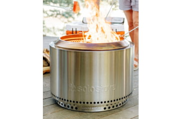 Image of Solo Stove Yukon Key Bundle, Stainless Steel, Large, ssyuk-sd+shelter