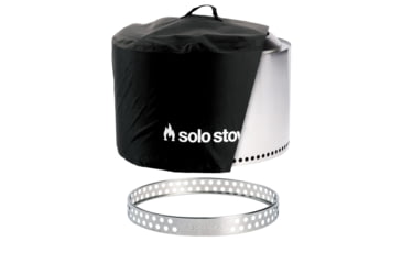 Image of Solo Stove Yukon Key Bundle, Stainless Steel, Large, ssyuk-sd+shelter