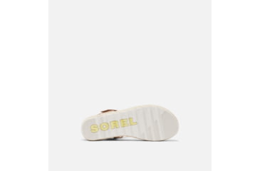 Image of Sorel Cameron Flatform Leather Sandals - Womens, Honest Beige, 10 US, 1943611-246-10