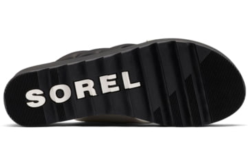 Image of Sorel Cameron Flatform Puff Mule Sandals - Womens, Black/Sea Salt, 7 US, 2030451-010-7
