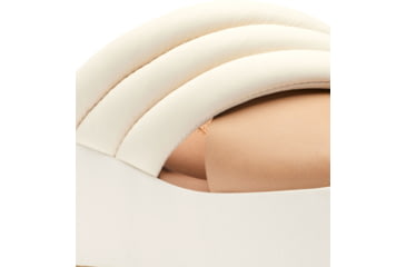 Image of Sorel Cameron Flatform Puff Mule Sandals - Womens, Chalk/Honest Beige, 8.5 US, 2030451-191-8.5