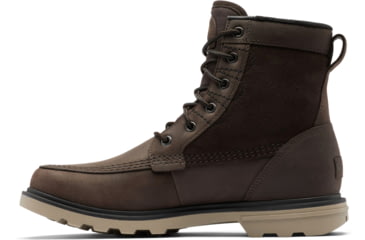 Image of Sorel Carson Storm Waterproof Boot - Mens, Blackened Brown, Khaki II, 9.5, 2028241-205-9.5