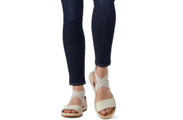 Image of Sorel Ella II Sandal - Womens, Medium, Chalk, 10.5, 1943881-Chalk-10.5
