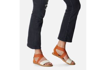 Image of Sorel Ella II Sandals - Womens, Desert Sun/Chalk, 9.5 US, 1999291-806-9.5