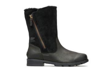Image of Sorel Emelie Foldover Boots - Women's, Black, 8, 1809031010-8