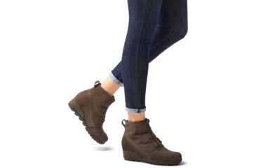 Image of Sorel Evie Lace-Up Boots - Womens, Suede Major, 10.5, 1870421245-10.5