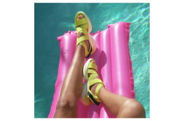 Image of Sorel Explorer Blitz Multistrap Sandals - Women's, Bolt/Bolt Hint, 8.5 US, 2007471-700-8.5