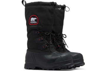 Image of Sorel Glacier XT Winter Boot - Mens, Black/Red Quartz, 7 US, 1573891010-7