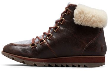 Image of Sorel Harlow Lace Cozy - Womens, Felt Burro, 6, 1876401282-6