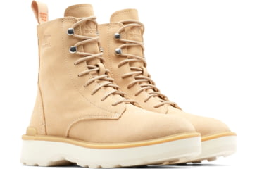 Image of Sorel Hi-Line Lace Boot - Womens, Ceramic, Chalk, 10, 2009111-209-10