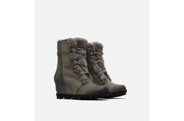 Image of Sorel Joan Of Arctic Wedge II Shear Boot - Womens, Quarry, 5.5, 1808581052-5.5