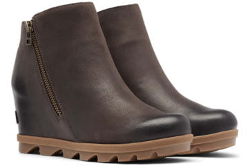 Image of Sorel Joan Of Arctic Wedge II Zip Bootie - Womens, Blackened Brown, 9.5 US, 1920921205-9.5