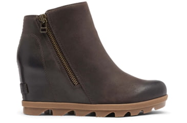 Image of Sorel Joan Of Arctic Wedge II Zip Bootie - Womens, Blackened Brown, 9.5 US, 1920921205-9.5