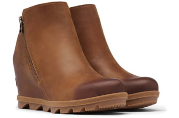 Image of Sorel Joan Of Arctic Wedge II Zip Bootie - Womens, Velvet Tan, 10 US, 1920921242-10
